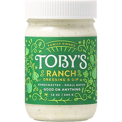 Tobys Ranch Dressing & Dip - 12 Oz. - Image 2