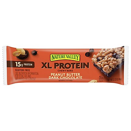 Nature Valley Chewy Bars XL Protein Peanut Butter Dark Chocolate - 2.12 Oz - Image 3