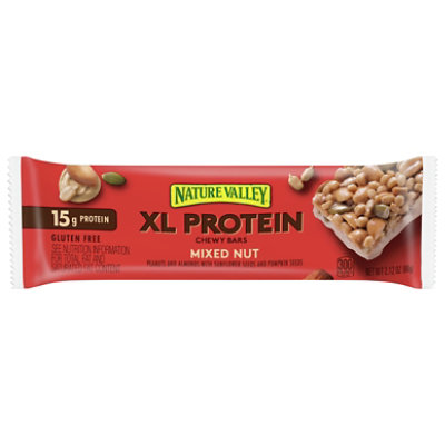 Nature Valley Chewy Bars XL Protein Mixed Nut 2.12 Oz Vons