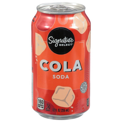 Signature SELECT Cola Soda Cans - 6-12 Fl. Oz.