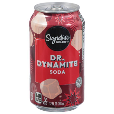 Signature SELECT Dr. Dynamite Soda Cans - 6-12 Fl. Oz.