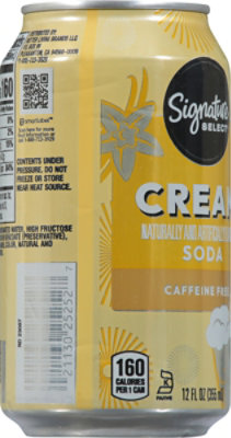 Signature SELECT Cream Soda Cans - 6-12 Fl. Oz. - Image 6