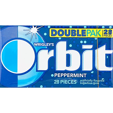 Orbit Gum Sugarfree Double Pak Peppermint - 28 Count - Image 2