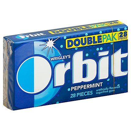 Orbit Gum Sugarfree Double Pak Peppermint - 28 Count - Image 1