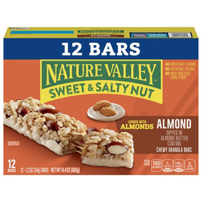 Nature Valley Sweet & Salty Nut Almond Granola Bars - 12 Count