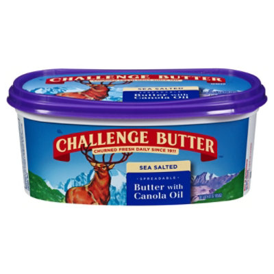 Challenge Butter Butter Spreadable With Canola Oil And Sea Salt - 30 Oz - Image 3