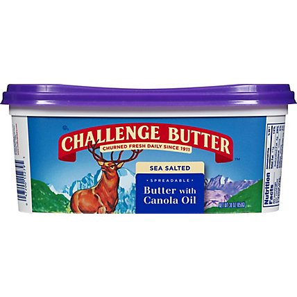 Challenge Butter Butter Spreadable With Canola Oil And Sea Salt - 30 Oz - Image 6