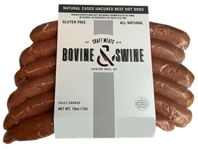 Bovine Swine Beef Hot Dogs - 16 Oz