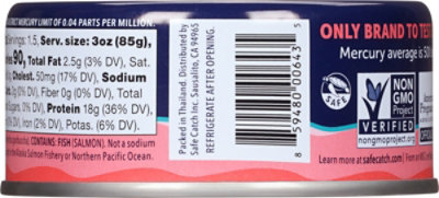 Safecatch Salmon Pink Wild Nsa - 5 Oz - Image 6