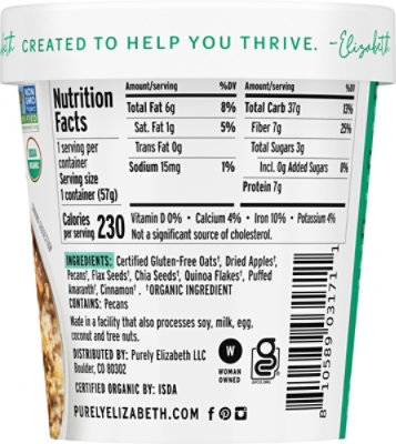 Njoy Gourmet Oatmeal Kit Fruit - 2.58 Oz - Image 5