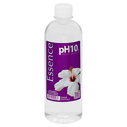 Essence pH10 Purified Water With Added Minerals & Organic Hibiscus - 500 Ml - Image 1