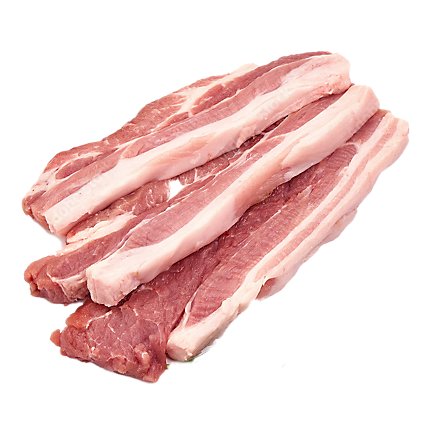 Meat Counter Pork Belly Sliced - 1.50 LB - Image 1