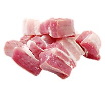 Meat Counter Pork Belly Chunked - 1.25 LB