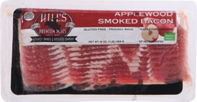 Hills Bacon Applewood Smoked - 1 Lb - Image 2