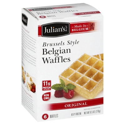 Julians R Waffle Brussel Ntrl Clssc - 8.5 Oz
