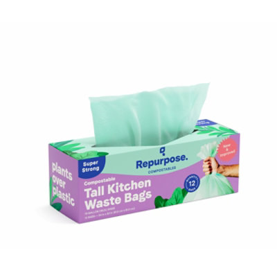 Repurpose Bag Kitchen Tall 13gal - 12 Count - Image 2
