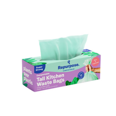 Repurpose Bag Kitchen Tall 13gal - 12 Count - Image 1