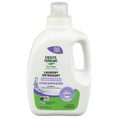 Open Nature Liquid Laundry Detergent Lavender - 50 Fl. Oz.