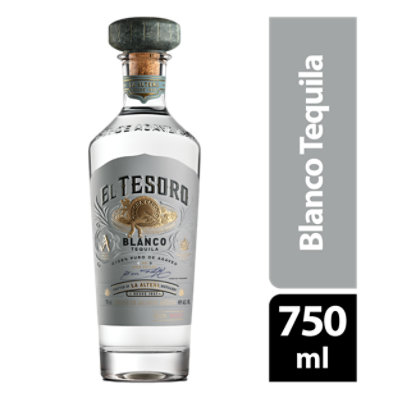 El Tesoro Tequila Blanco 80 Proof - 750 Ml - Image 1