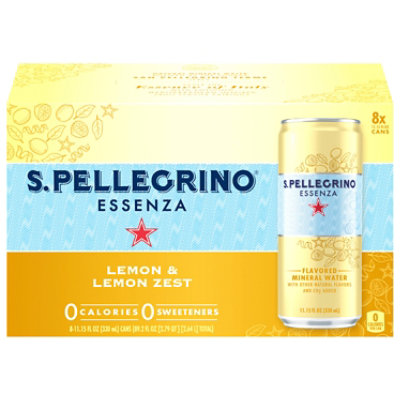 S. Pellegrino Sparkling Natural Mineral Water, 16.9 fl oz. 12 Ct