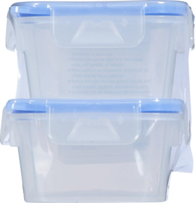 Signature SELECT Container With Lid AirTight Microwave Safe 1.25 Cup - 2 Count - Image 4