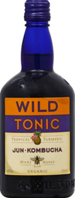 Wild Tonic Tropical Turmeric Jun Kombucha - 16 Fl. Oz. - Image 2