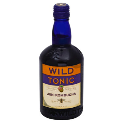 Wild Tonic Tropical Turmeric Jun Kombucha - 16 Fl. Oz.