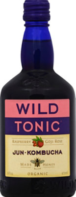 Wild Tonic Raspberry Goji Rose Jun Kombu - 16 Fl. Oz. - Image 2