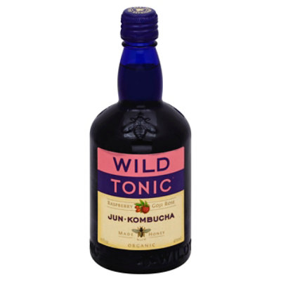 Wild Tonic Raspberry Goji Rose Jun Kombu - 16 Fl. Oz. - Image 1