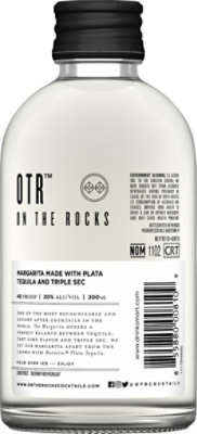 Otr Hornitos Margarita - 200 Ml - Image 3