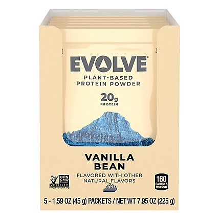 Evolve Protein Pwdr Vanilla 5pk - 1.58 Oz - Image 3