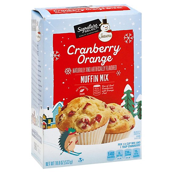 Signature SELECT Seasons Mix Cranberry Orange Muffin - Each