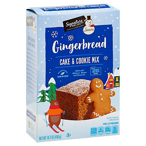 Signature SELECT Seasons Mix Gingerbread Cake Cookie - Each