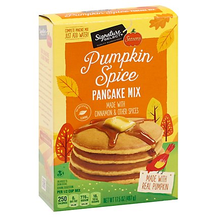 Signature SELECT Seasons Mix Pumpkin Spice Pancake - Each - Image 1