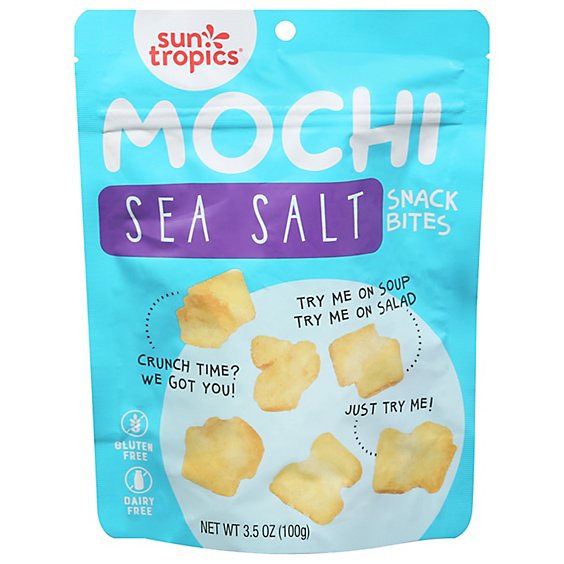 Sun Tropics Sea Salt Mochi Snack Bites - 3.5 Oz