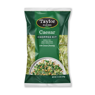 Taylor Farms Kit Chopped Caesar Salad Kit - 11.15 Oz