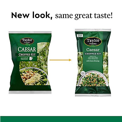 Taylor Farms Caesar Chopped Salad Kit Bag - 11.15 Oz - Image 2