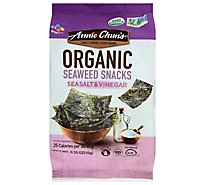 Annie Chuns Organic Seaweed Snacks Sea Salt & Vinegar - 0.35 Oz