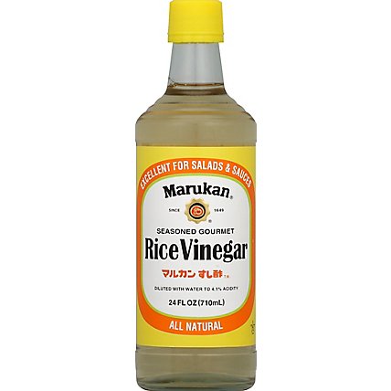 Marukan Rice Vinegar Seasoned Gourmet - 24 Fl. Oz. - Image 2