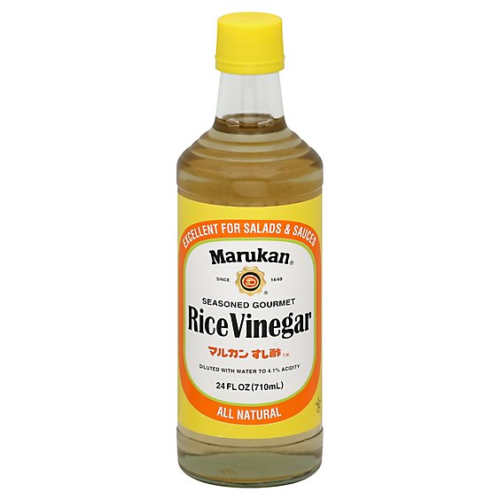 Marukan Rice Vinegar Seasoned Gourmet - 24 Fl. Oz.