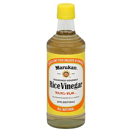 Marukan Rice Vinegar Seasoned Gourmet - 24 Fl. Oz. - Image 1
