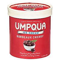 Umpqua Ice Cream Bordeaux Cherry - 1.75 Quart - Image 1