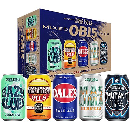 Oskar Blues Brewery Canundrum Variety Pack - 15-12 Oz - Image 2