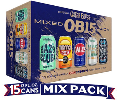 Oskar Blues OB15 Mixed In Cans - 15-12 Oz - Image 2