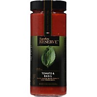 Signature Reserve Pasta Sauce Tomato & Basil - 21.2 Oz - Image 2