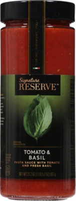 Signature Reserve Pasta Sauce Tomato & Basil - 21.2 Oz - Image 2