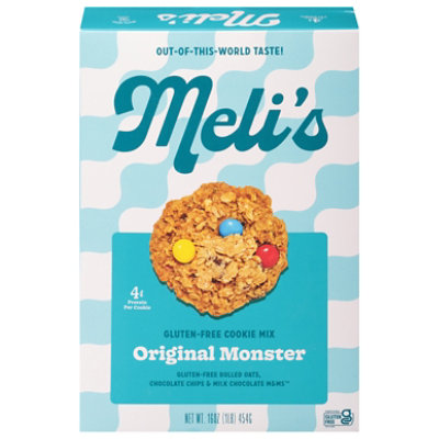 Melis Monster Original Cookie Gluten Free Mix - 16 Oz - Image 3