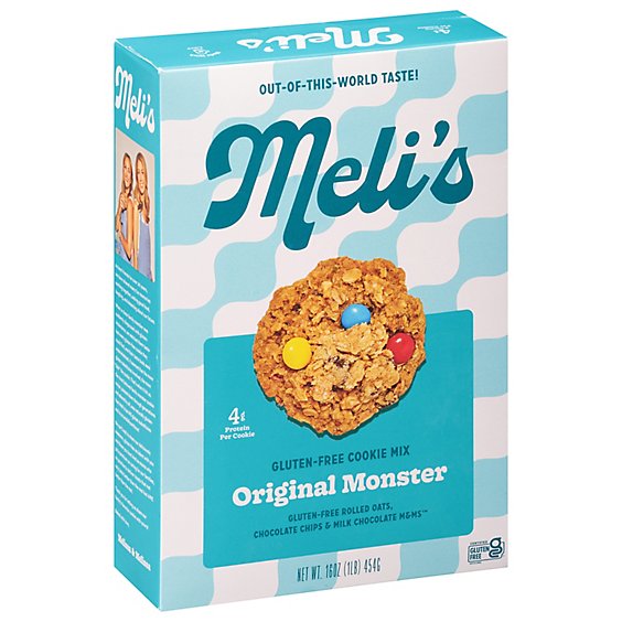 Melis Monster Original Cookie Gluten Free Mix - 16 Oz