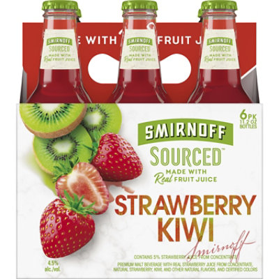 Smirnoff Sourced Strawberry Kiwi In Bottles - 6-12 Fl. Oz. - Image 5