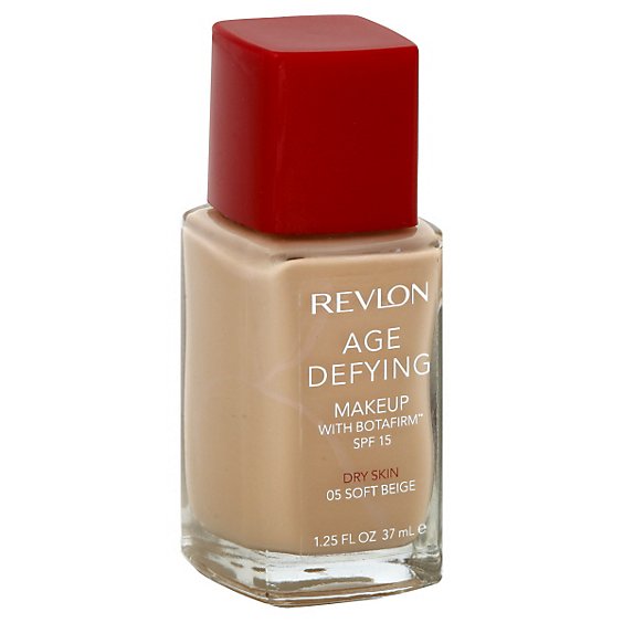 Revlon Age Defying Makeup With Botafirm SPF 15 Dry Skin Soft Beige - 1.25 Fl. Oz.